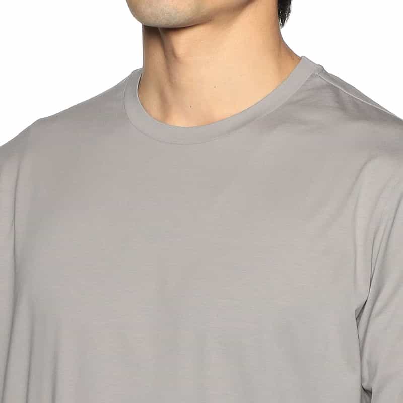 HERNO ストレッチジャージーカットソー "JG000174U" LIGHT GRAY