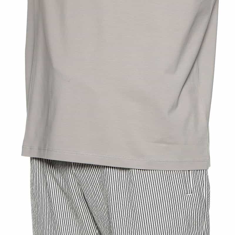 HERNO ストレッチジャージーカットソー "JG000174U" LIGHT GRAY