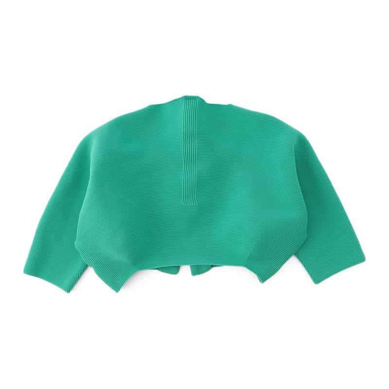 CFCL “POTTERY" ガールズニットカーディガン TURQUOISE