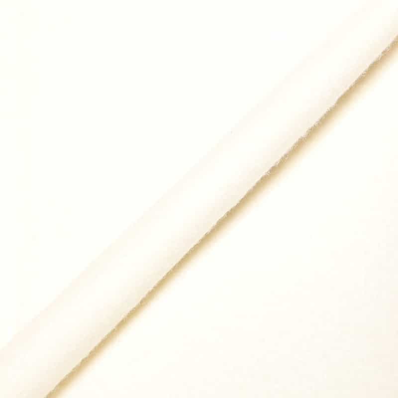 BARNEYS NEW YORK メルトンジャージーノースリーブドレス WHITE