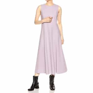 メルトンジャージーノースリーブドレス