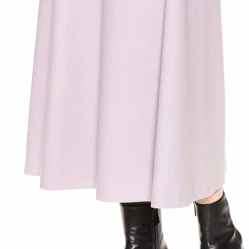 BARNEYS NEW YORK メルトンジャージーノースリーブドレス LIGHT PURPLE