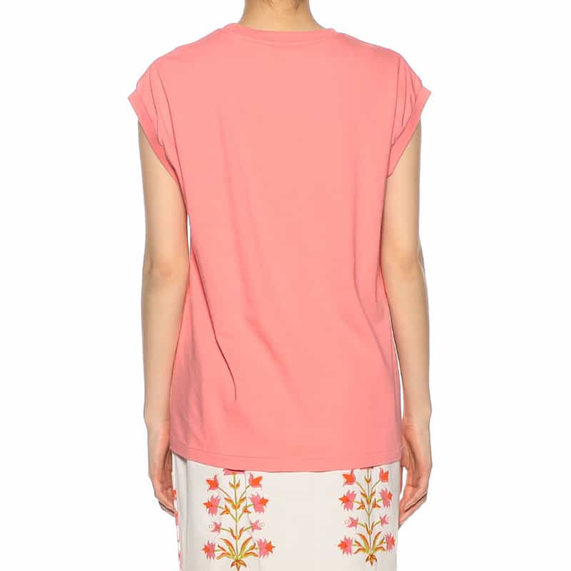 AURALEE シームレスクルーネックTシャツ PINK