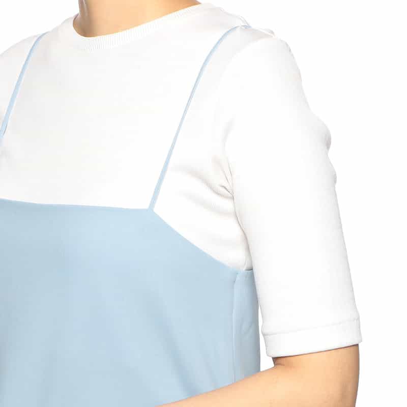 AURALEE キャミソールロングドレス BLUE