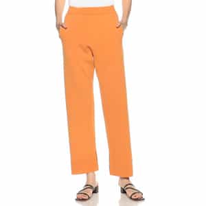 リブニットパンツ