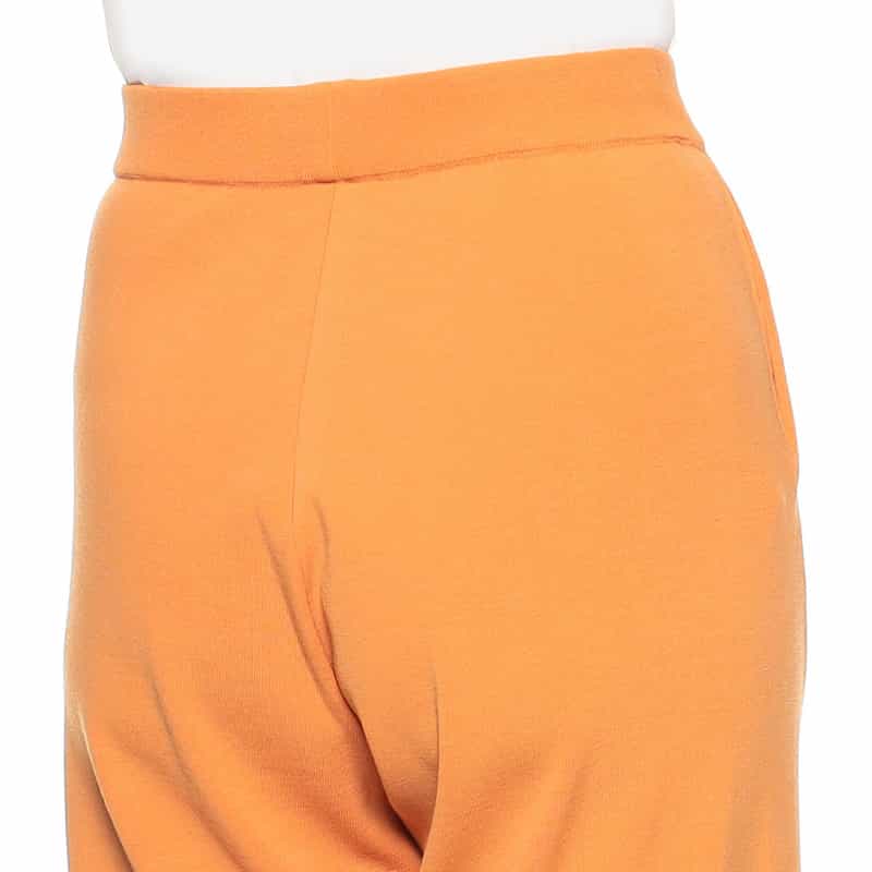 AURALEE リブニットパンツ ORANGE