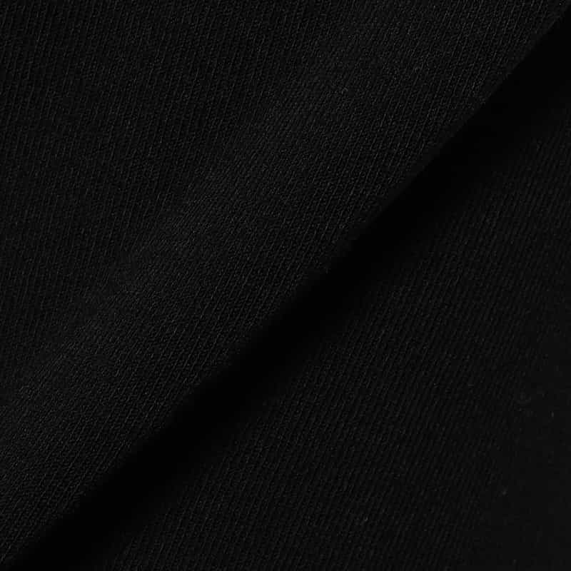 AURALEE リブニットパンツ BLACK