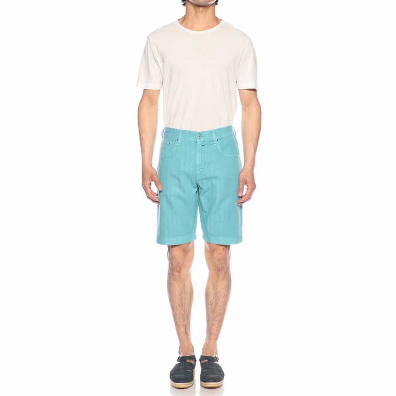 JACOB COHEN ショーツ "NICOLAS" LIGHT BLUE