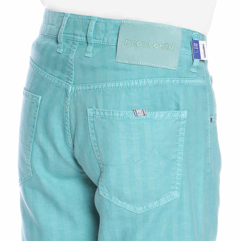 JACOB COHEN ショーツ "NICOLAS" LIGHT BLUE