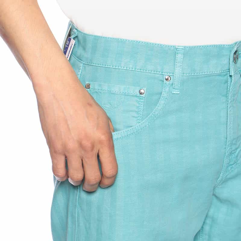 JACOB COHEN ショーツ "NICOLAS" LIGHT BLUE