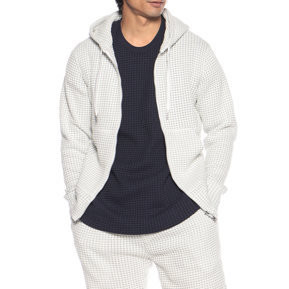 バーニーズ　ニューヨーク限定ワッフルパーカー