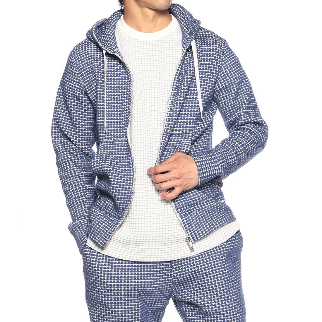 バーニーズ　ニューヨーク限定ワッフルパーカー