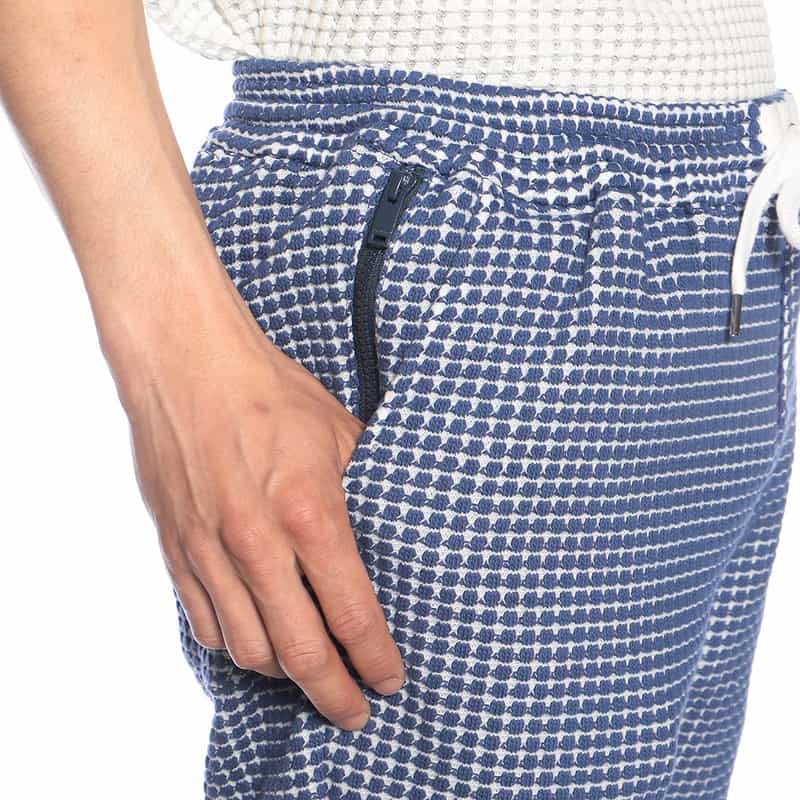 SEA GREEN バーニーズ　ニューヨーク限定ワッフルショーツ BLUE