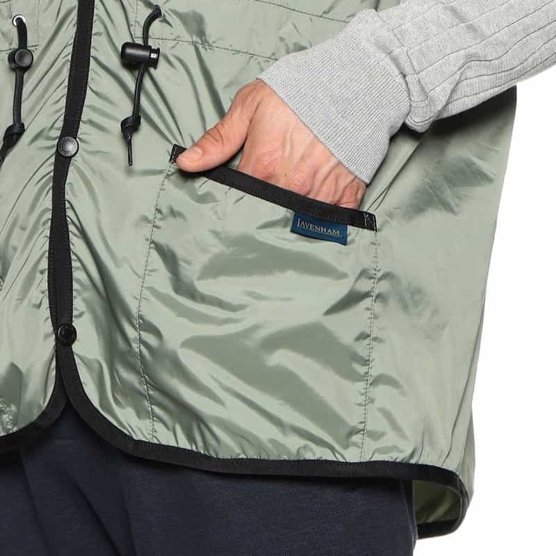 LAVENHAM ウエストコードベスト "MICKFIELD" GREEN