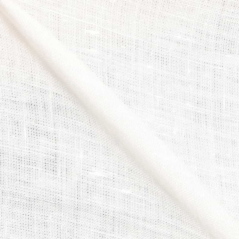 BARNEYS NEW YORK 半袖リネンシャツ WHITE