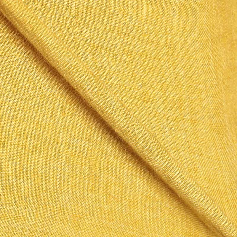 BARNEYS NEW YORK 半袖リネンシャツ YELLOW