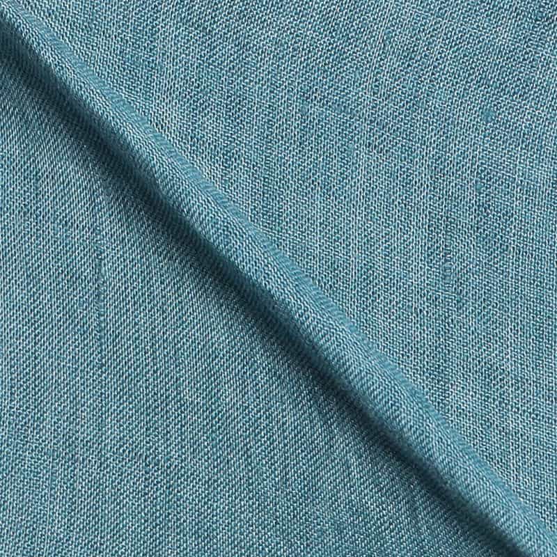 BARNEYS NEW YORK 半袖リネンシャツ TURQUOISE