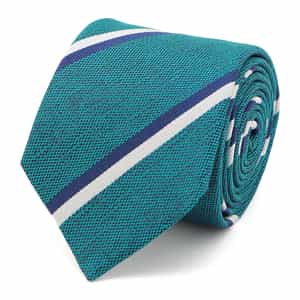 ダブルストライプ柄タイ