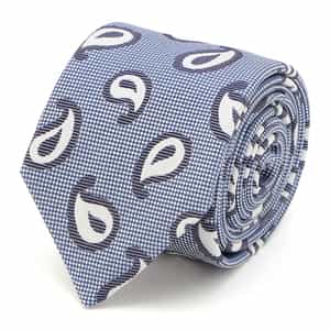 ペイズリー柄タイ