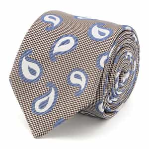 ペイズリー柄タイ