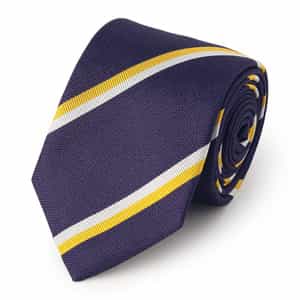 ストライプ柄タイ