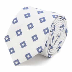 スクエア柄タイ