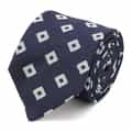 スクエア柄タイ