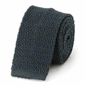 メランジ調ニットタイ