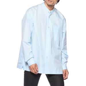 ノーカラーオーバーシャツ "UENO"