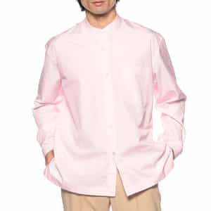 ノーカラーオーバーシャツ "UENO"