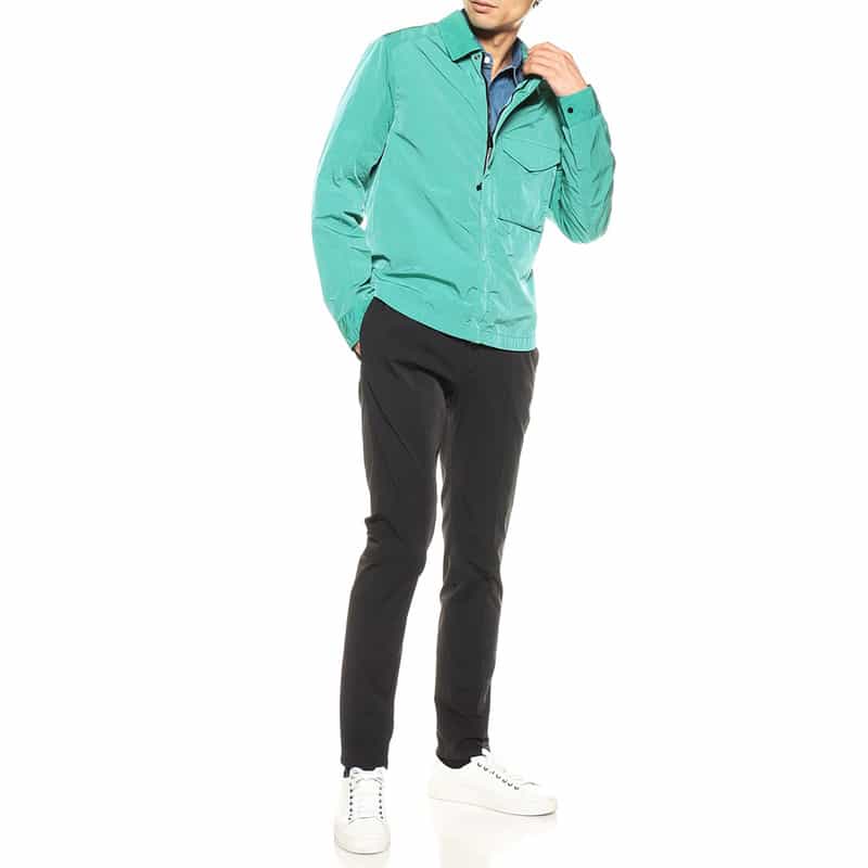CP COMPANY 防水シャツブルゾン “CHROME-R" LIGHT GREEN
