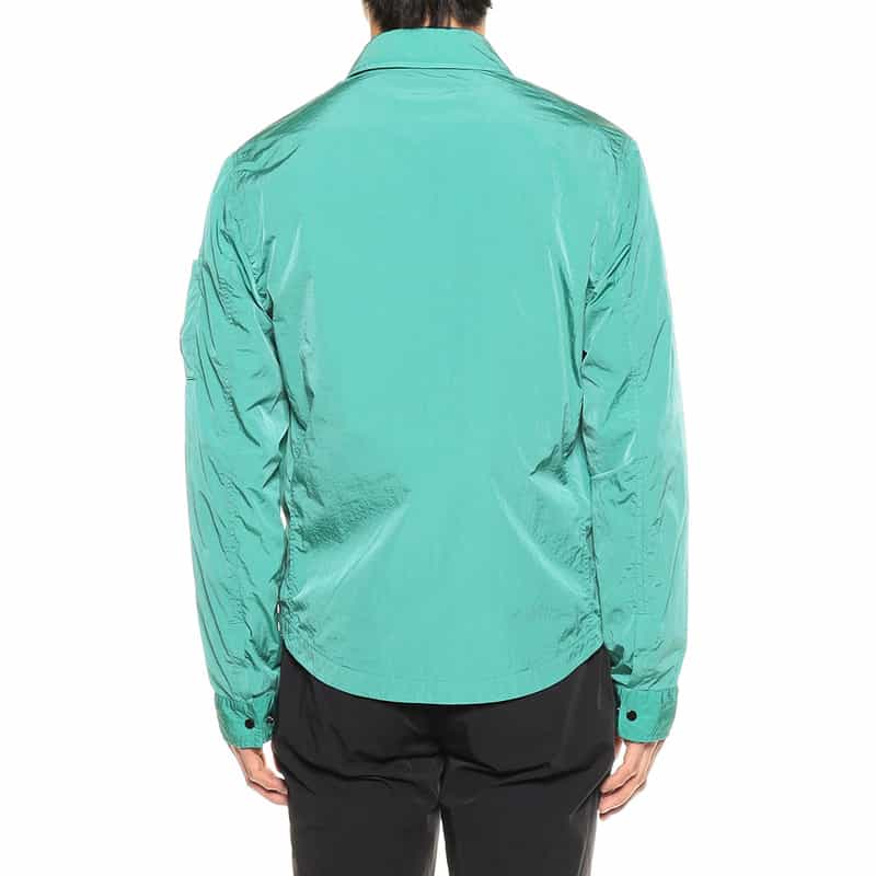 CP COMPANY 防水シャツブルゾン “CHROME-R" LIGHT GREEN
