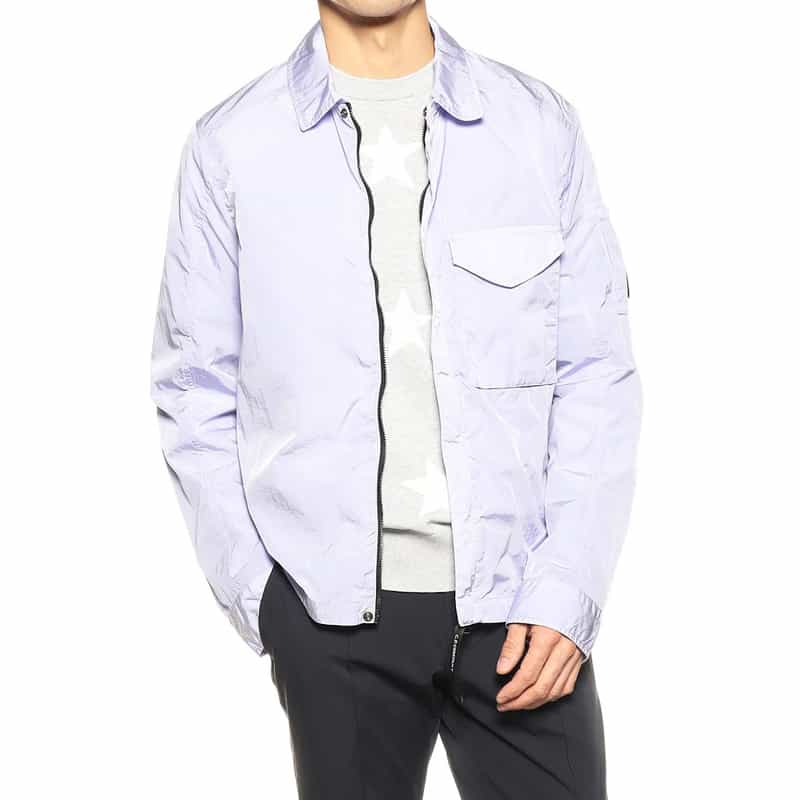 CP COMPANY 防水シャツブルゾン “CHROME-R" LIGHT BLUE