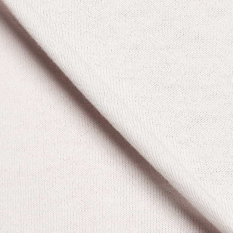 BARNEYS NEW YORK ハイツイストコットンニットプルオーバー LIGHT GRAY