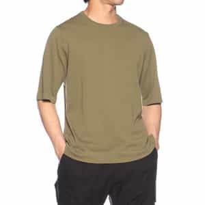 コットンニットTシャツ