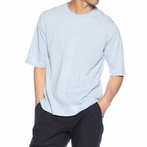 コットンニットTシャツ