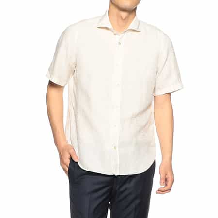 リネン×コットンシャツ "PANTELLERIA"