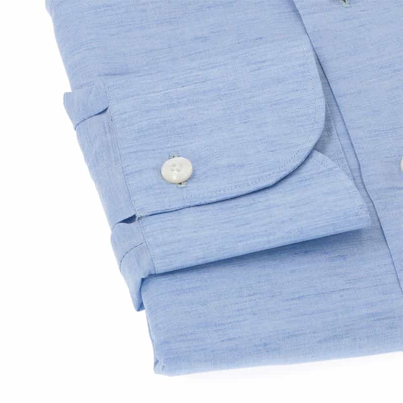 FINAMORE ドレスシャツ “MILANO" BLUE