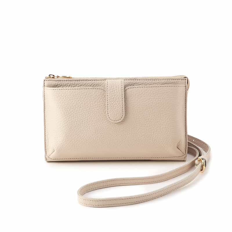 BARNEYS NEW YORK 横型フォーンバッグ BEIGE
