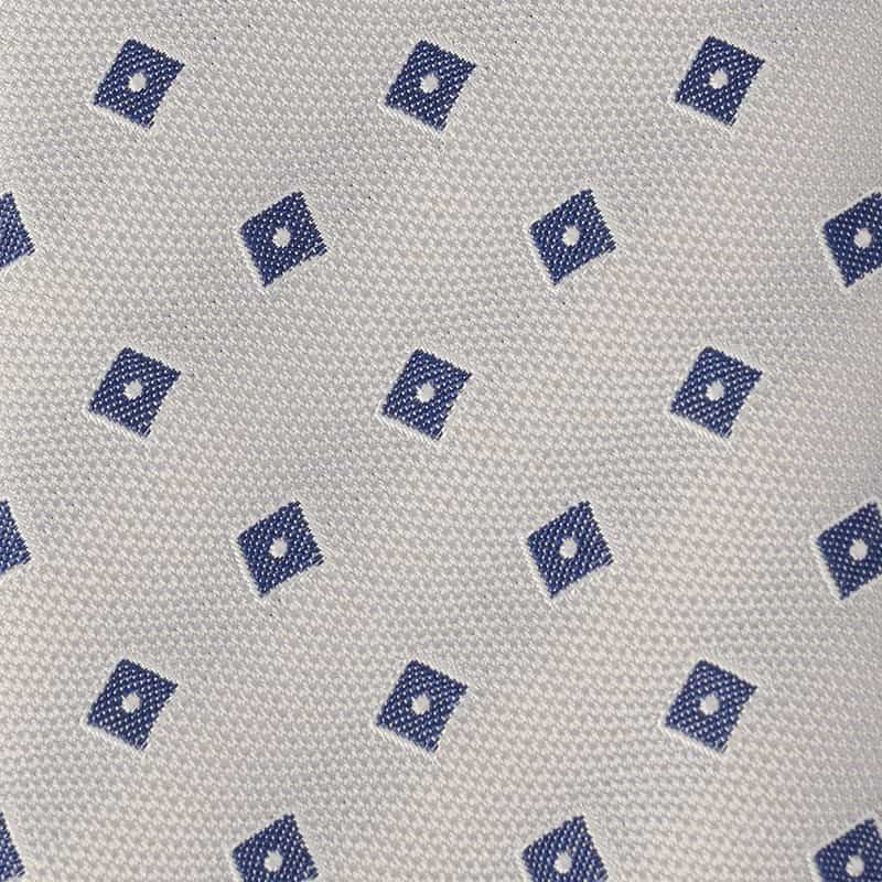 ALTEA スクエア柄タイ LIGHT GRAY