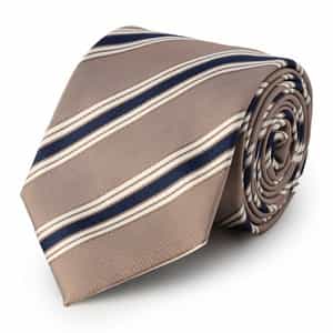 シックンシンストライプ柄タイ