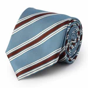 シックンシンストライプ柄タイ