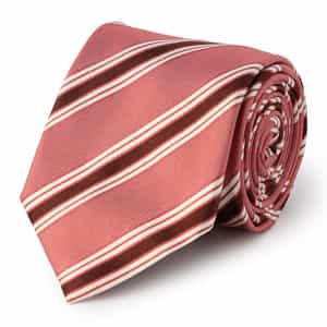 シックンシンストライプ柄タイ