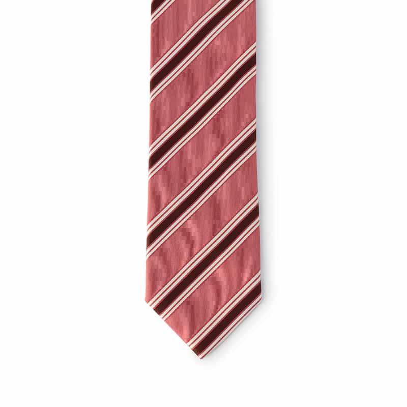 ALTEA シックンシンストライプ柄タイ PINK