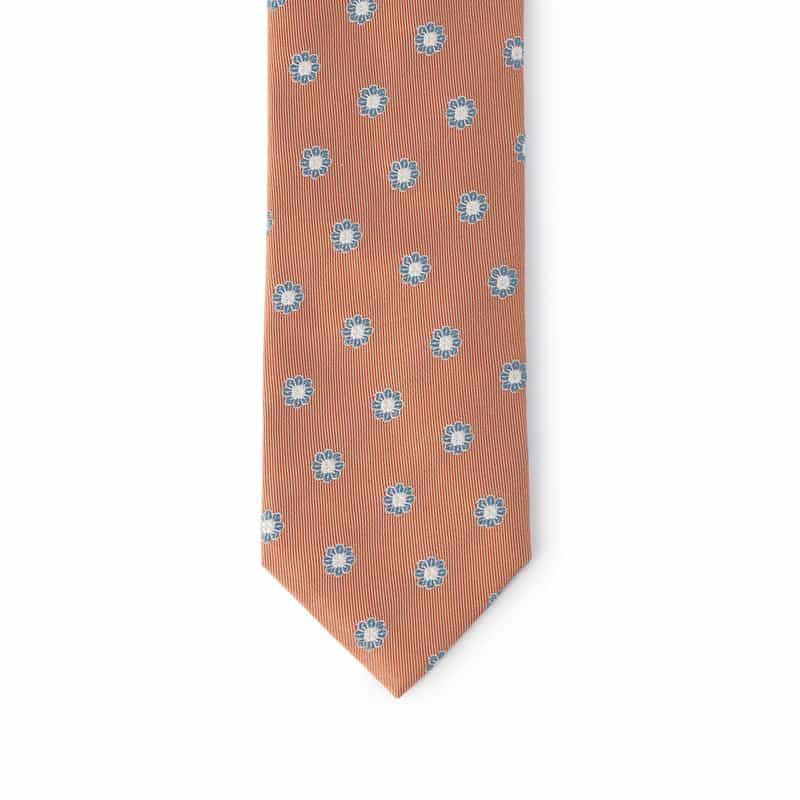 ALTEA 小花柄タイ ORANGE