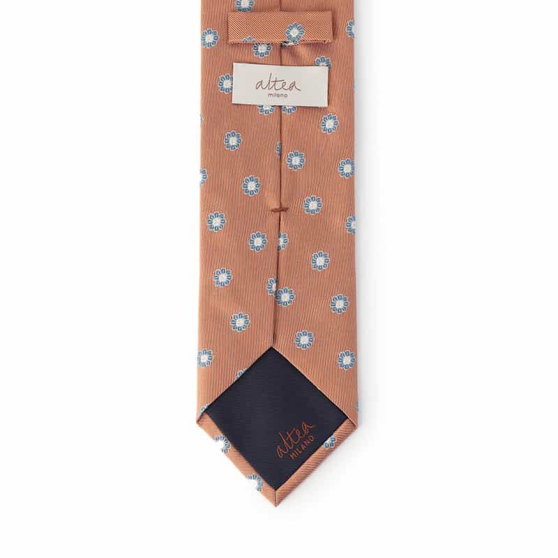 ALTEA 小花柄タイ ORANGE