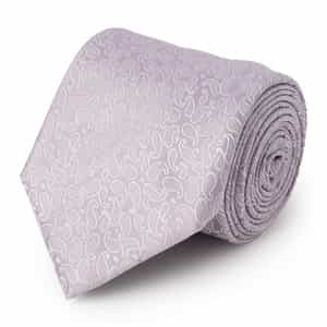 サテンペイズリー柄タイ