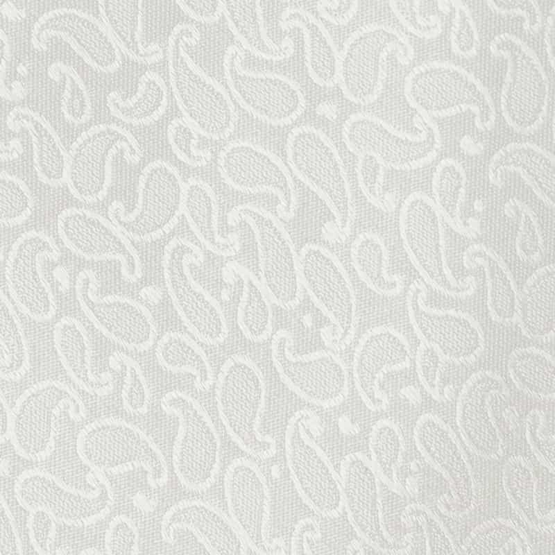 ALTEA サテンペイズリー柄タイ SILVER