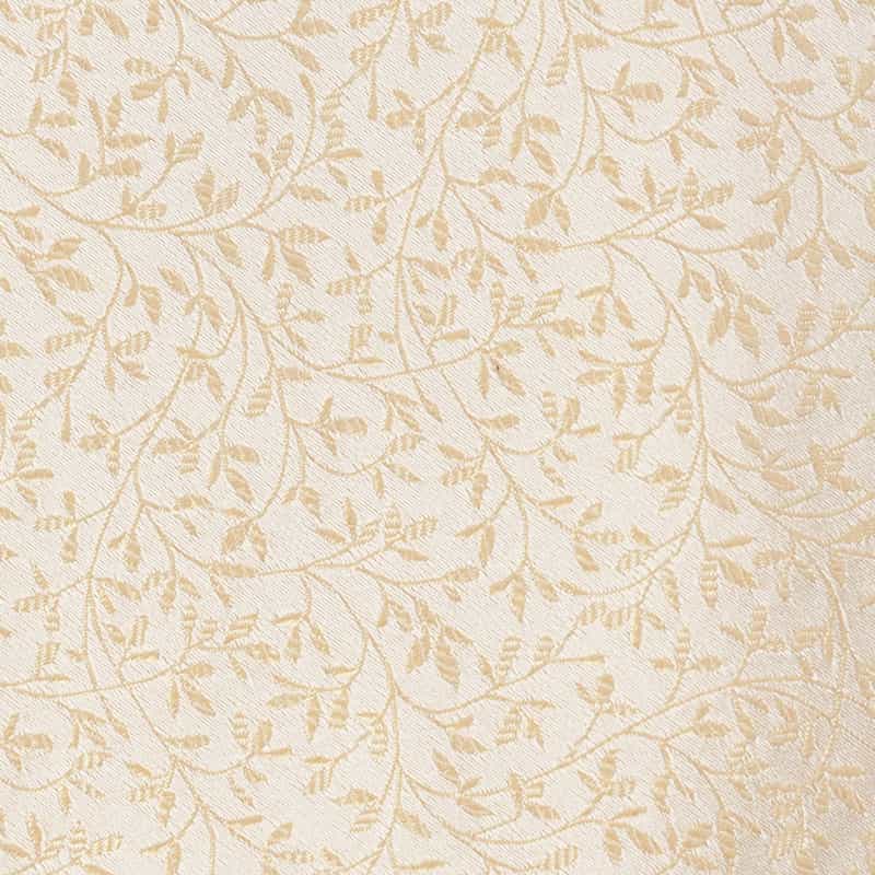 ALTEA サテンボタニカル柄タイ YELLOW