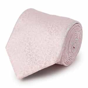 サテンボタニカル柄タイ